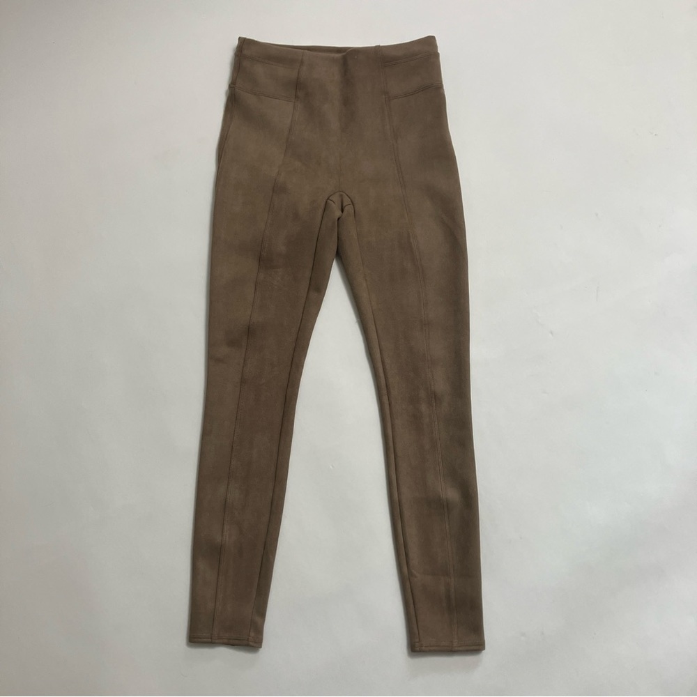 SPANX faux suede leggings